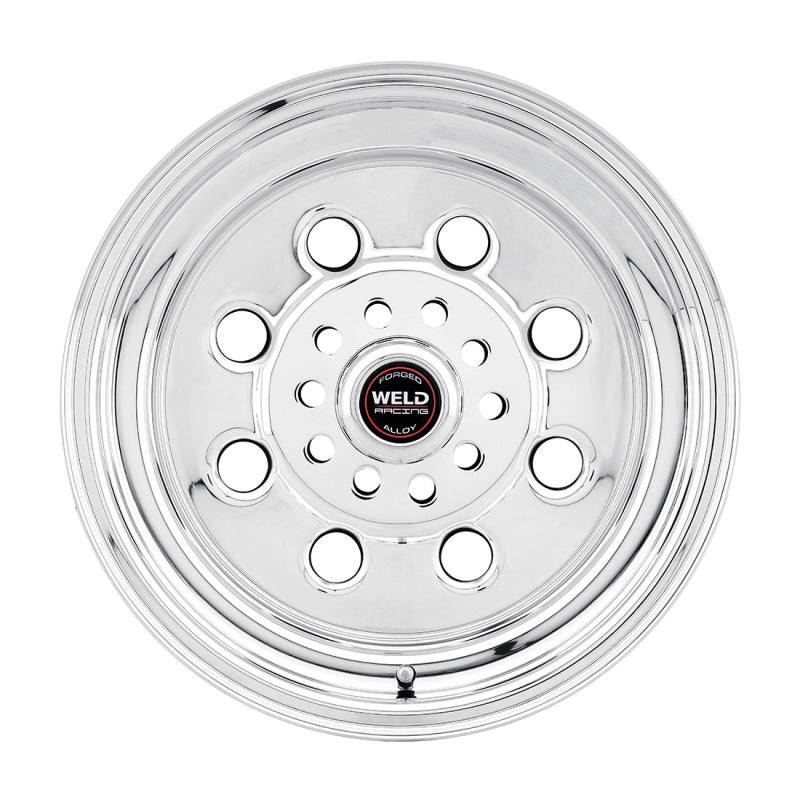 Weld 90-54030 Weld Draglite 15x3.5 / 4x108 & 4x4.5 BP / 1.375in. BS Polished Wheel - Non-Beadlock