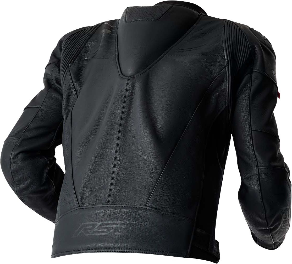 Tractech Evo D3o Jacket Black Leather Xs