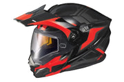 95-1745-SD Exo At950 Cold Weather Helmet Ellwood Red Lg (Dual Pane)