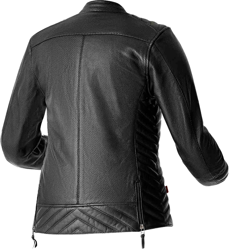 Womens Roadster Air D3o Jacket Black Leather Md