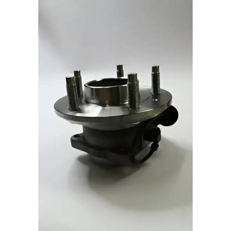 Silver and black Dorman wheel hub and bearing assembly for easy replacement
