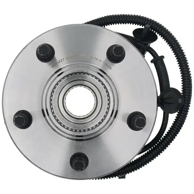 Silver wheel hub brg assy with black bolts and sensor cable for 951-837 Dorman Wheel Hub Brg Assy