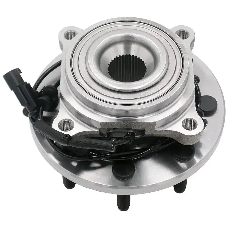 Automotive wheel hub assembly with sensor for Dorman wheel hub repair or replacement