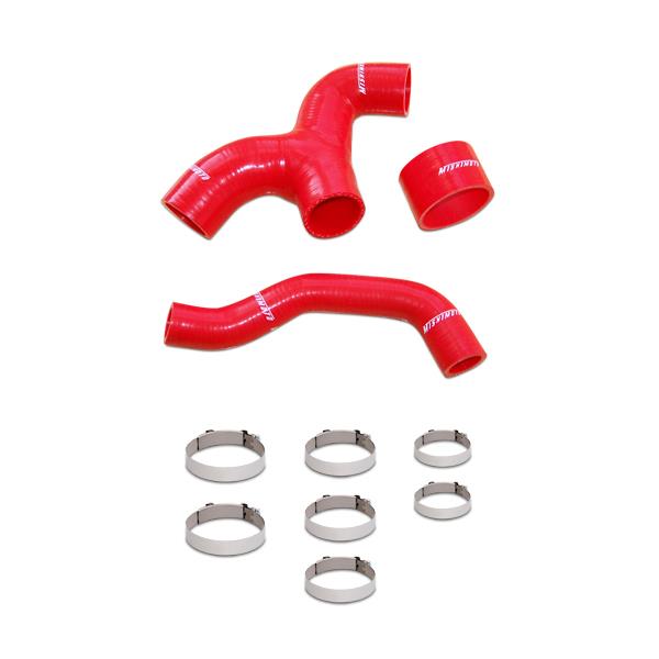 Mishimoto MMHOSE-SUB-INTRD Mishimoto 02-05 Subaru WRX Red Silicone Intercooler Hoses