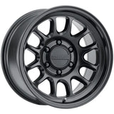 958B-79060-12 Raceline Rogue Satin Black 17X9 6X139.7 -12M - Wheel