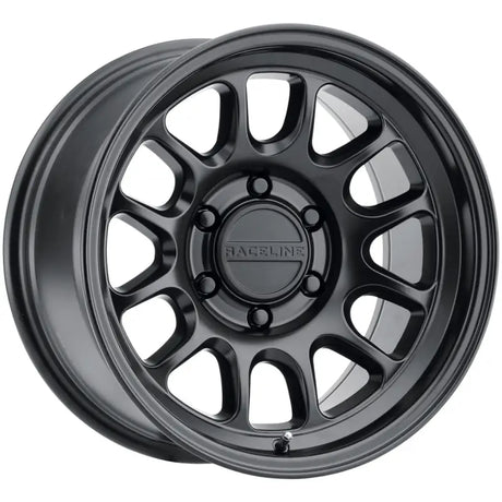 958B-79060-12 Raceline Rogue Satin Black 17X9 6X139.7 -12M - Wheel