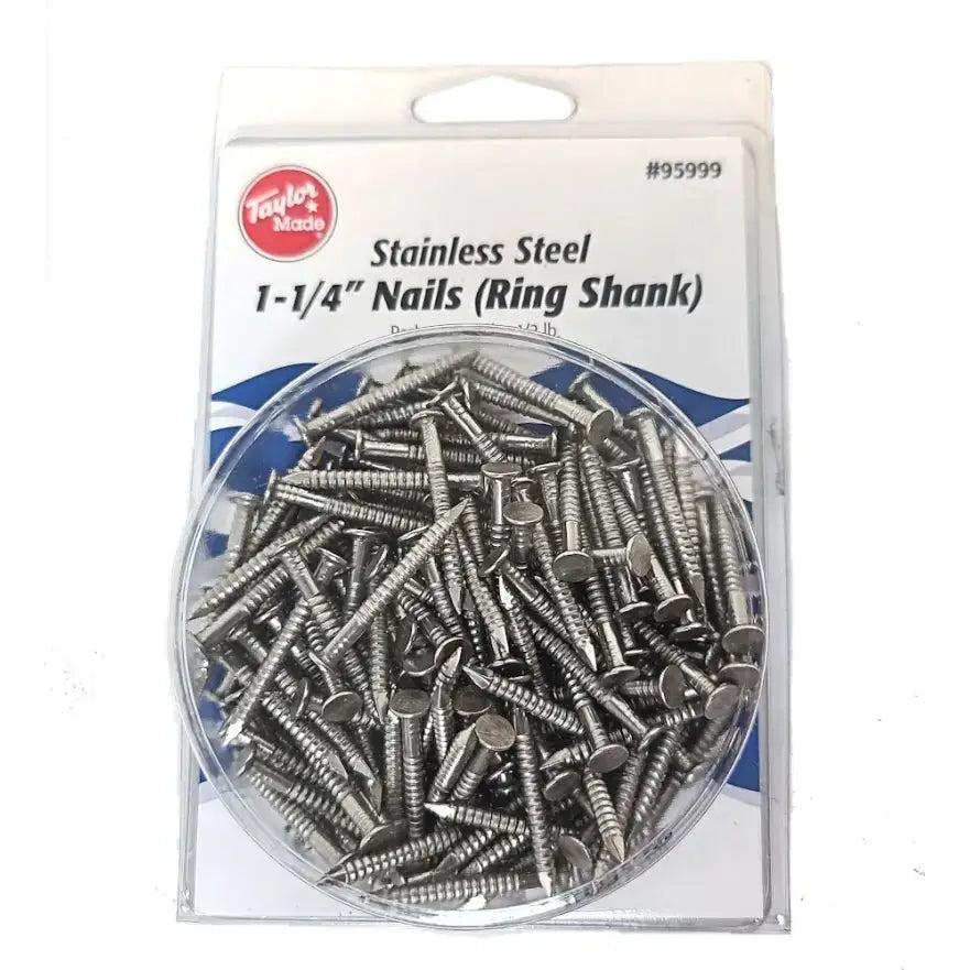 95999 Taylor Made 1-1/4’ #12 Ss Nail (Ring Shank)