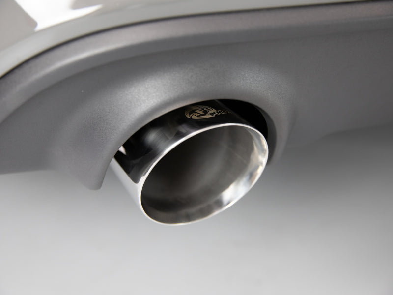 aFe 49C32068-P aFe MACH Force-XP 4-1/2in Polished OE Replacement Exhaust Tips - 15-19 Dodge Charger/Hellcat