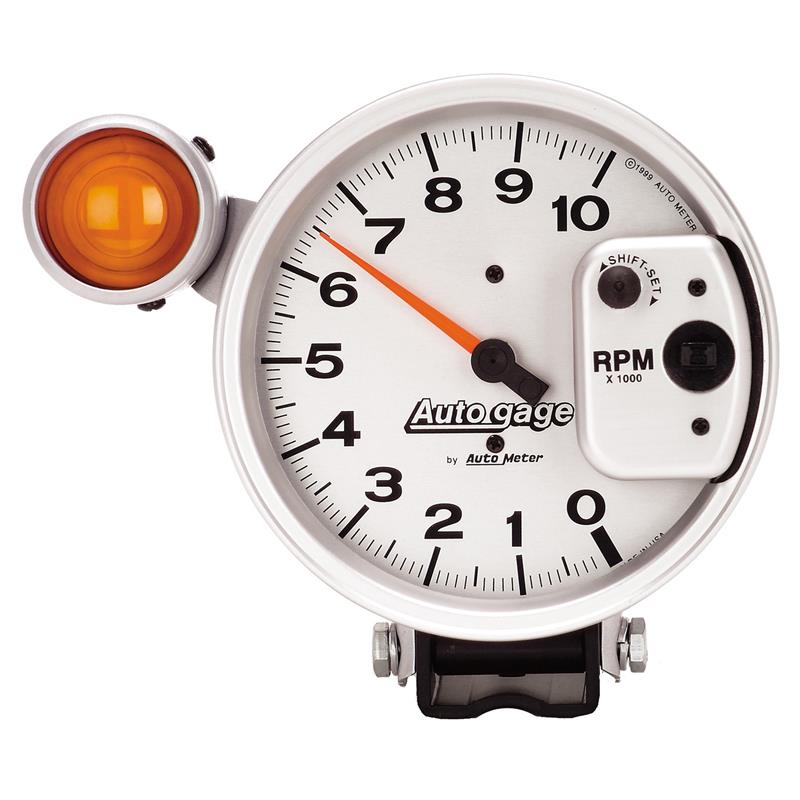 AutoMeter 233911 Autometer 5 inch 10,000 RPM Shift Lite Pedestal Tachometer Auto Gage - 233911