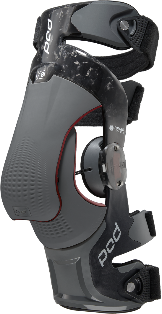 K8 3.0 Knee Brace Carbon (Lt) Carbon/Graphite Lg - POD