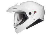 SCORPION EXO 96-0055 Exo At960 Modular Helmet Gloss White Lg