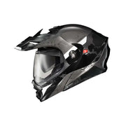 SCORPION EXO 96-1023 Exo At960 Modular Helmet Topographic Black/White Sm