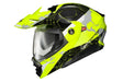 SCORPION EXO 96-1057 Exo At960 Modular Helmet Topographic Hi Vis/Black 2x