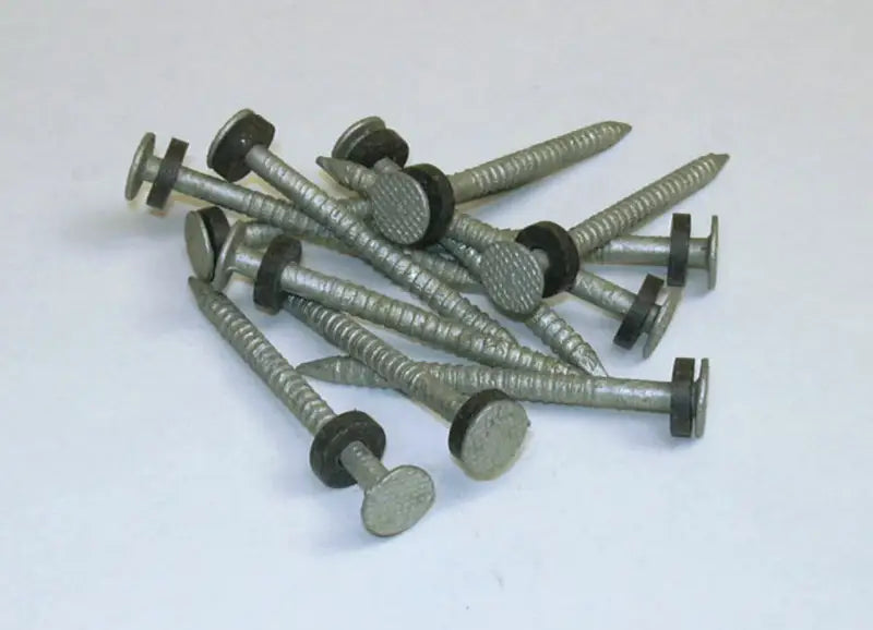 96028 Taylor Made Galvin. #6 Nail W/Washer 1/8 Lb Pk