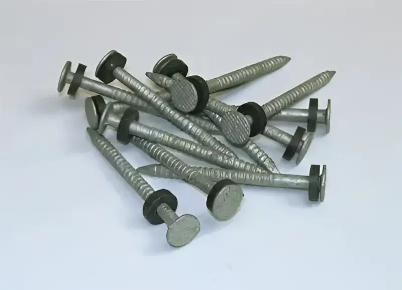 96028 Taylor Made Galvin. #6 Nail W/Washer 1/8 Lb Pk