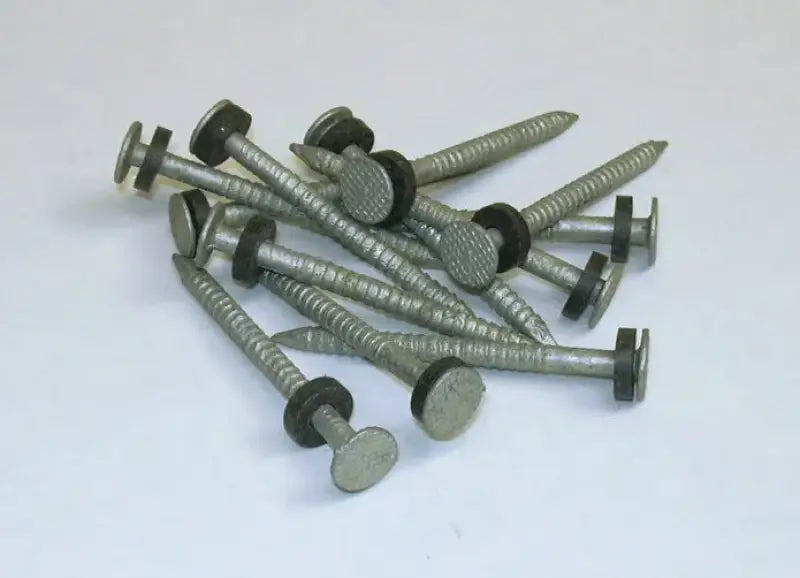 96028 Taylor Made Galvin. #6 Nail W/Washer 1/8 Lb Pk