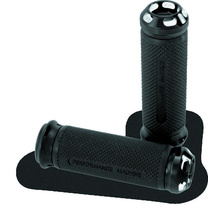 Performance Machine 0063-2044-BM Performance Machine Handle Grip Set - Apex TBW - Chrome