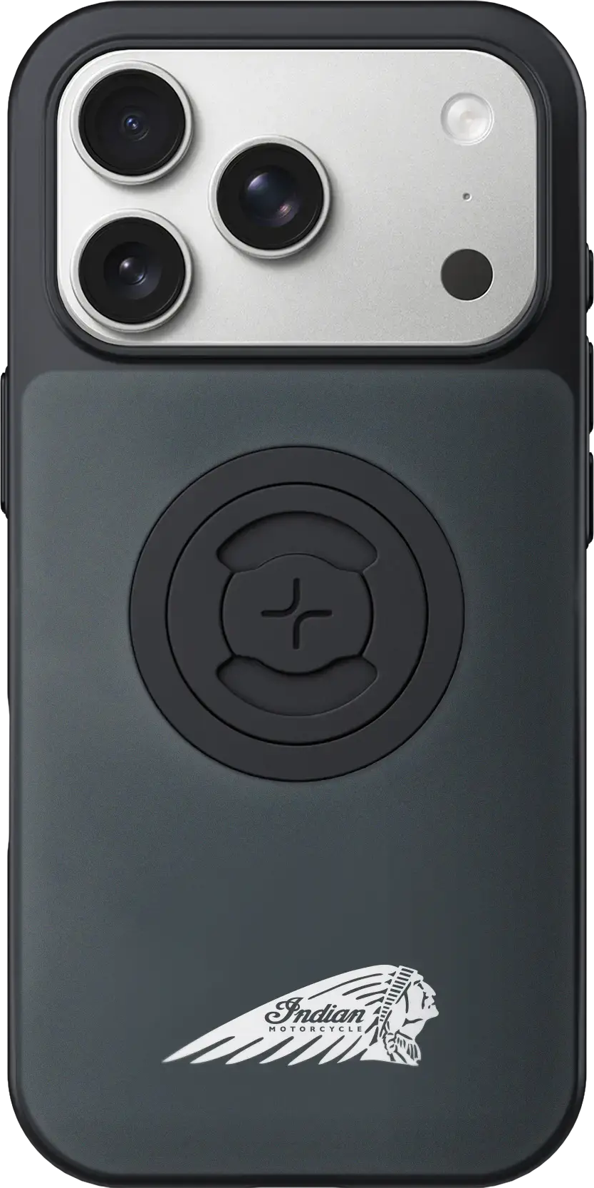 SP Connect Phone Case w Accessories 50811 - Gray Headdress Iphone 17 Pro Max Logo