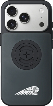 SP Connect Phone Case w Accessories 50810 - Gray Headdress Iphone 17 Pro Logo