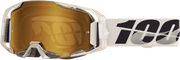100-Percent Armatic Goggle Eyewear 50060-00010 - Mirror Frame Gold Lens Pitch True