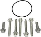 Bolts and black o-ring for Dorman hub rotor and caliper bracket bolt replacement