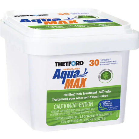 96665 Thetford Aquamax Summer Cypress 30Ct Tub container featuring advanced Aquamax technology for ultimate plant hydration, RV, Automotive, Powersports, off-road, marine, exterior, truck accessories, interior, truck bed, rv parts, Plumbing, RV Sanitation Sewer Hoses waste valves holding tanks, AVADA - Best Sellers