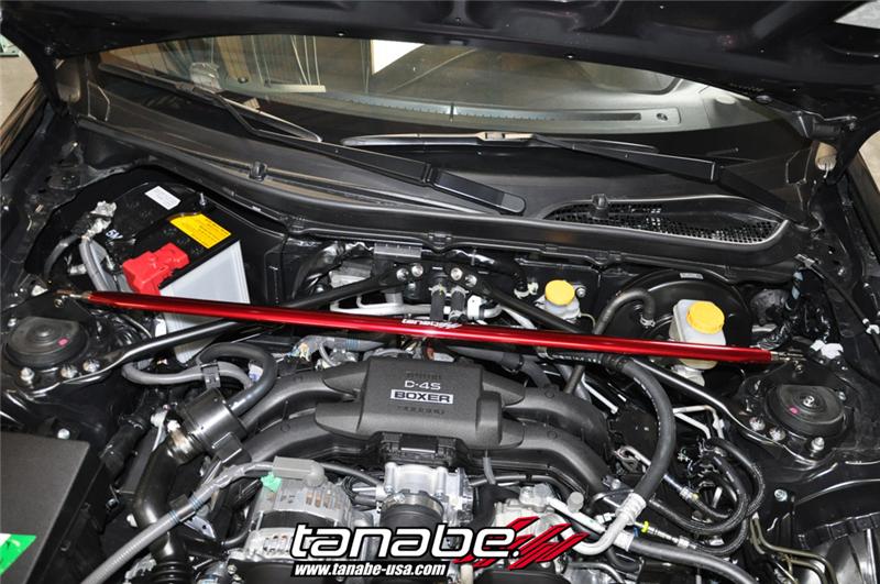 Tanabe TTB166F Tanabe Sustec Front Strut Tower Bar 13 Scion FR-S (ZN6) / 13 Subaru BRZ (ZC6) - TTB166F