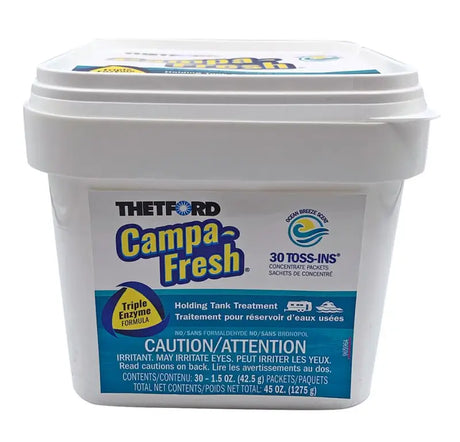96693 Thetford Campa-Fresh Ocean Breeze 30Ct Tub