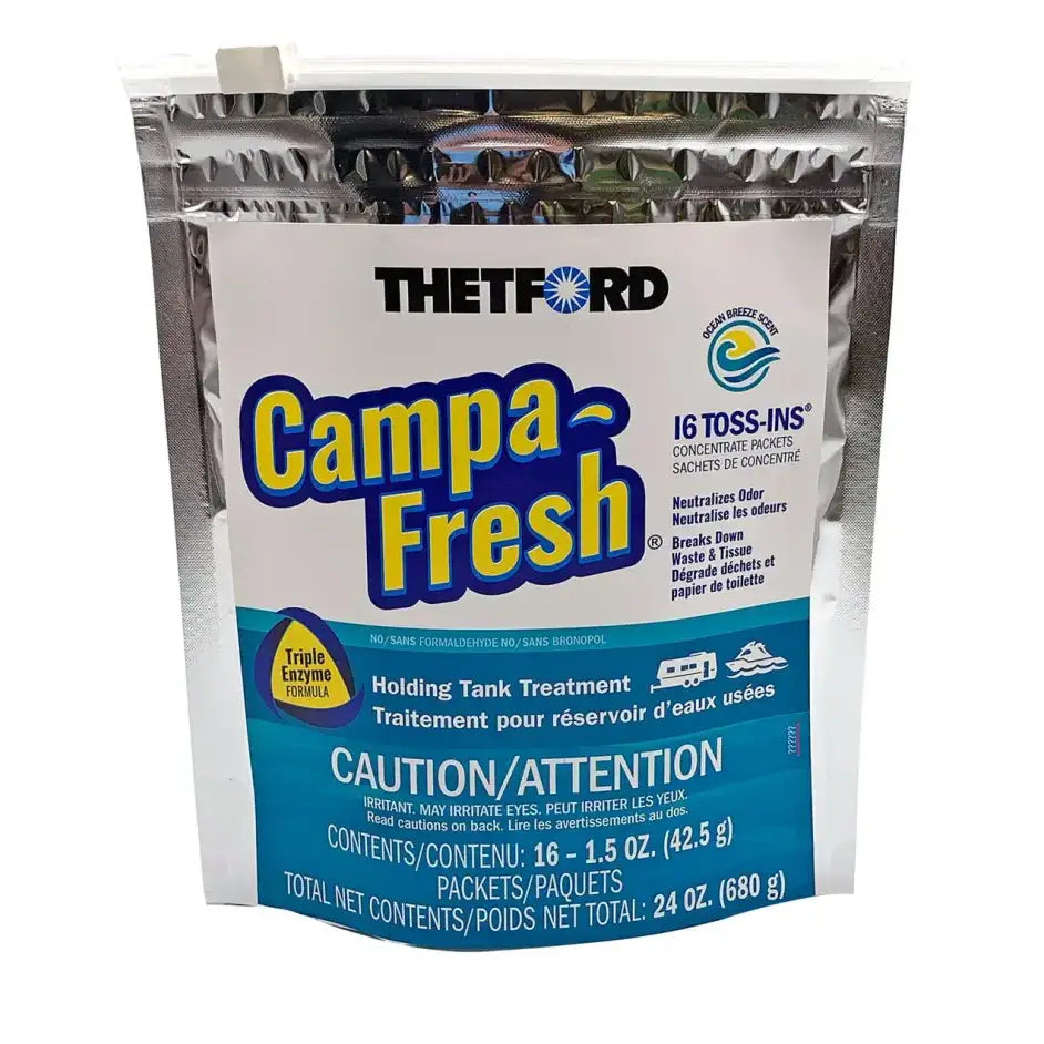 96698 Thetford Campa-Fresh Ocean Breeze 16Ct
