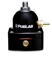 Fuelab 51504-1 Fuelab 515 Carb Adjustable FPR 4-12 PSI (2) -6AN In (1) -6AN Return - Black