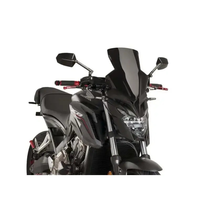 9687N Windscreen Naked New Gen Sport Black 