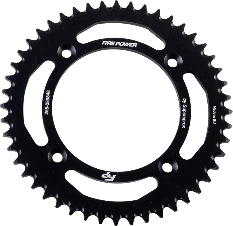 FPA-898-48-BLK Fire Power Rear Sprocket Aluminum 48T Blk