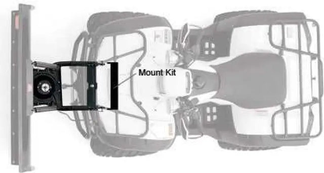 WARN 96990 Frt Plow Mnt Kaw