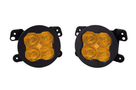 Diode Dynamics SS3 LED Pod Max Type M Kit - Yellow SAE Fog - DD6689