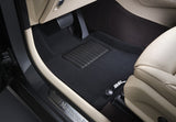 3D MAXpider 22-23 Tesla Model X Full Set Floormats - Black - L1TL04601509