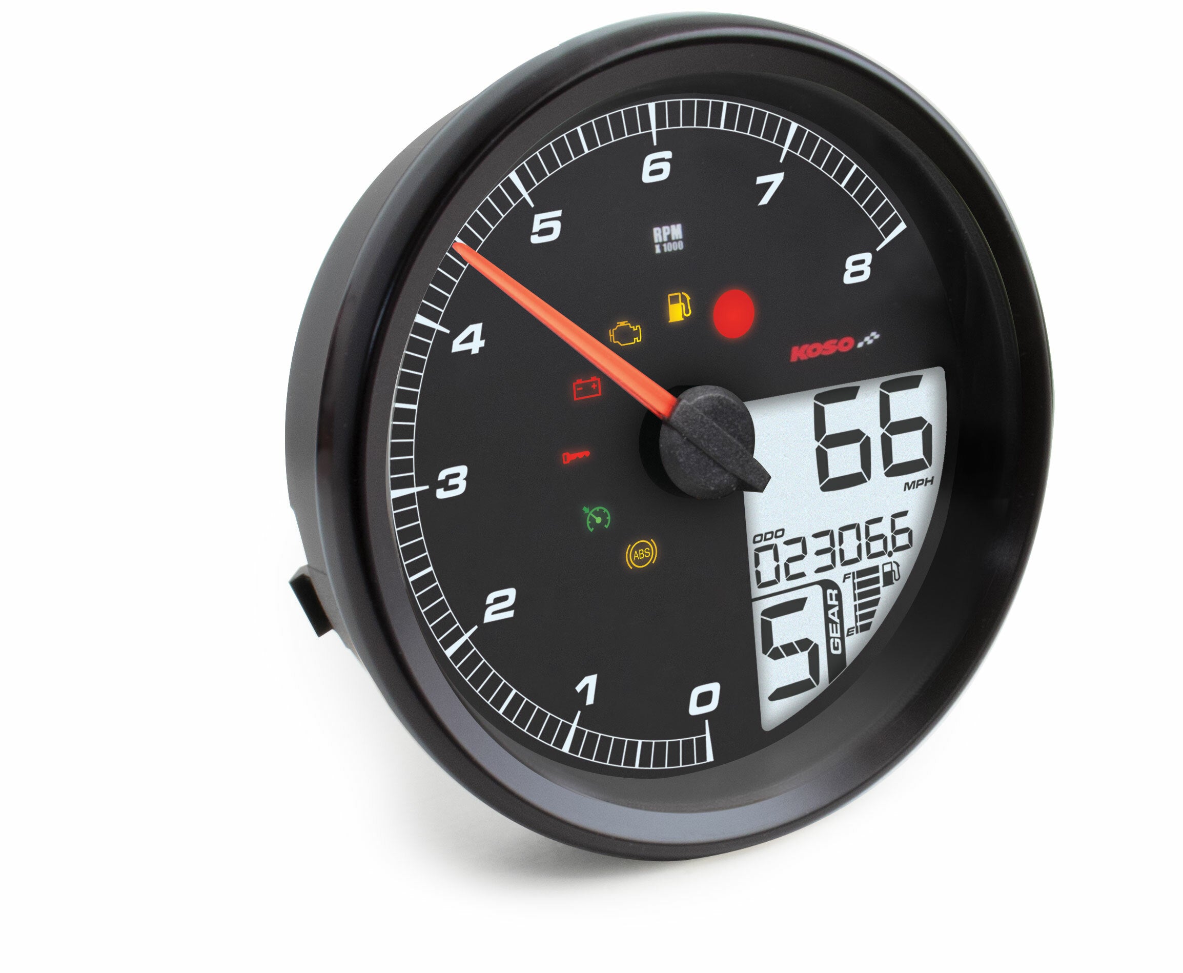 Hd 05 4.5" Gauge Black Bezel `04 17fxd 04 10fxst  04 13flhr