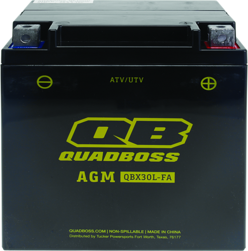 QuadBoss 09-19 Arctic Cat Prowler 1000 Maintenance-Free AGM Battery - 401387