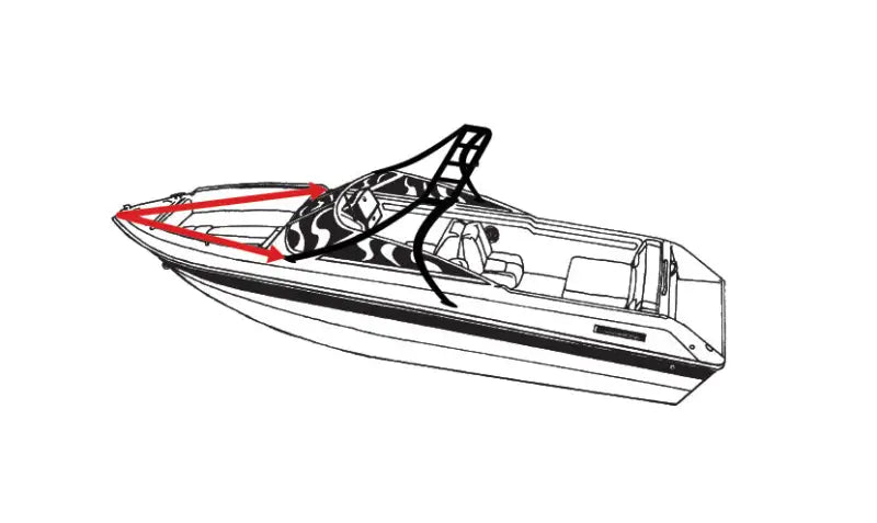 97120S-11 Carver Boat Cover Vst-20 I/O Twr