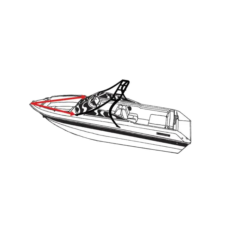 97120S-11 Carver Boat Cover Vst-20 I/O Twr