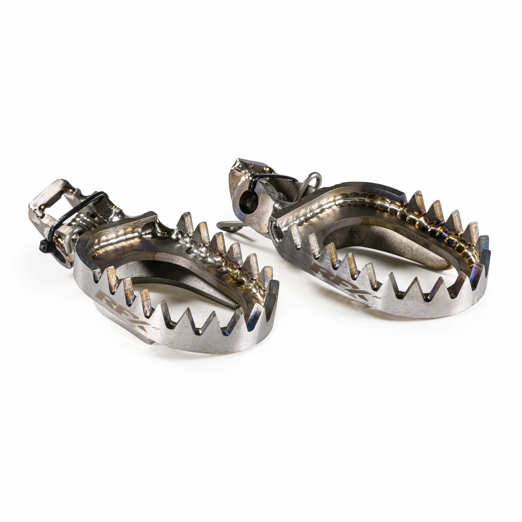 RFX PRO Series Factory Titanium Footpegs Foot Controls FXFR 50300 Gpti - Titanium Husq GAS