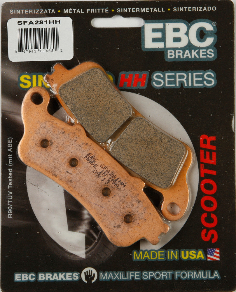 EBC Sintered HH Brake Pads SFA281HH - SFA281HH Double-H