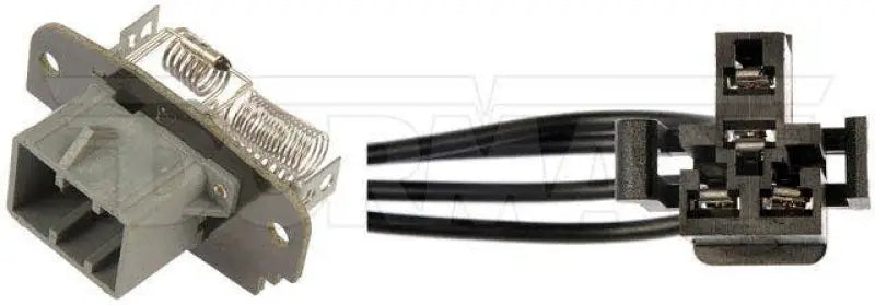 Automotive resistor and connector assembly from Dorman BMR Kit for car repairs