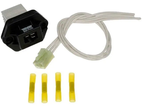 Blower motor resistor with wiring for Dorman BMR Kit 973-954, part of Dorman BMR series