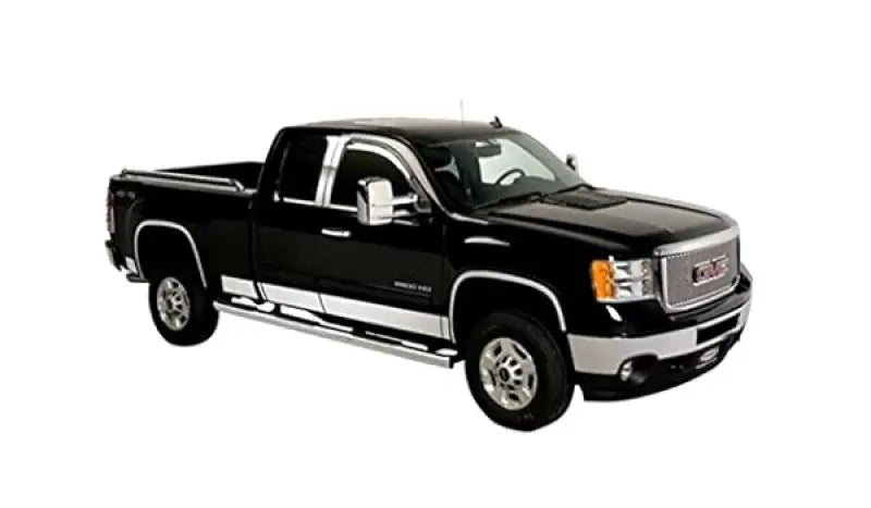 Black GMC Sierra LD Double Cab pickup truck for the GMC Sierra line