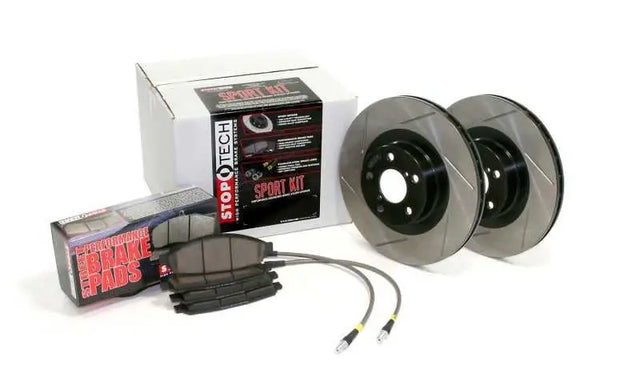 Stoptech 977.40001 StopTech 02-06 Acura RSX Type S Slotted Sport Brake Kit