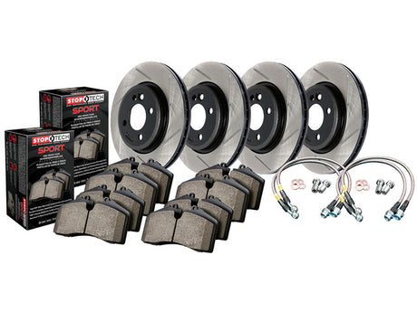 977.40008 Sport Axle Pack, Slotted, 4 Wheel 