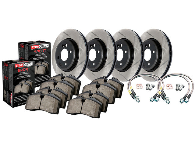 977.40008 Sport Axle Pack, Slotted, 4 Wheel 