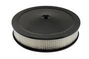 9790BP Mr Gasket Comp Air Clnr 14 Flat Blk