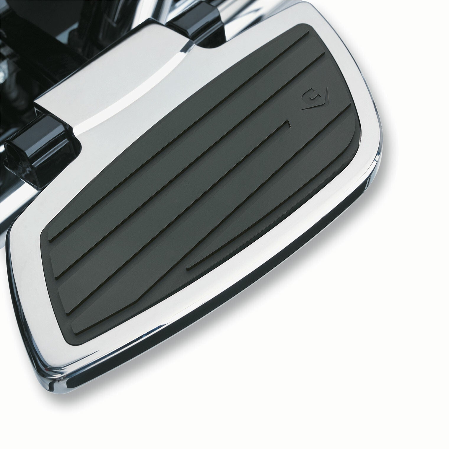 Cobra Floorboards Swept Rider Foot Controls 06-4760 - Passenger Roadliner Strato 6-14