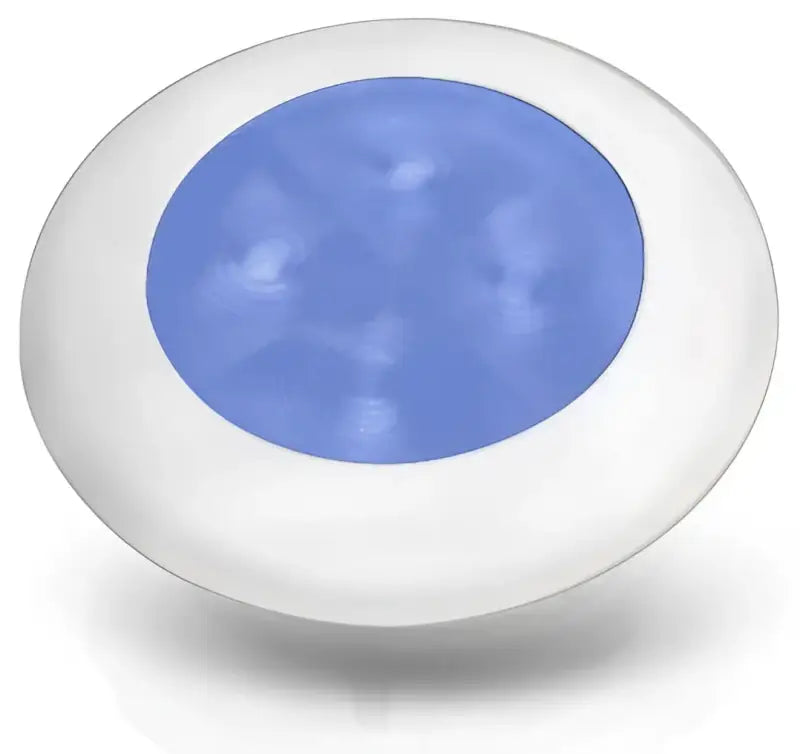 Unique stylish 980502641 Hella Lights Courtesy Blue with White Bezel for enhancing vehicle interior, RV, Automotive, Powersports, off-road, marine, exterior, truck accessories, interior, truck bed, RV parts, RV Lighting, Audio & Electronics, AVADA - Best Sellers, Must Haves